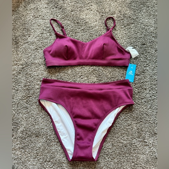 Cupshe Other - NWT Cupshe High Waisted Bikini Set